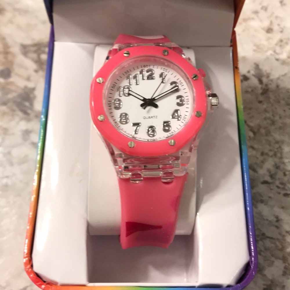 Pink Wrist Watch